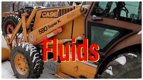 What type of hydraulic fluid and how much fluid and where do you put it in The system is not empty because the front bucket and b read more. . What kind of transmission fluid does a 580 case backhoe take